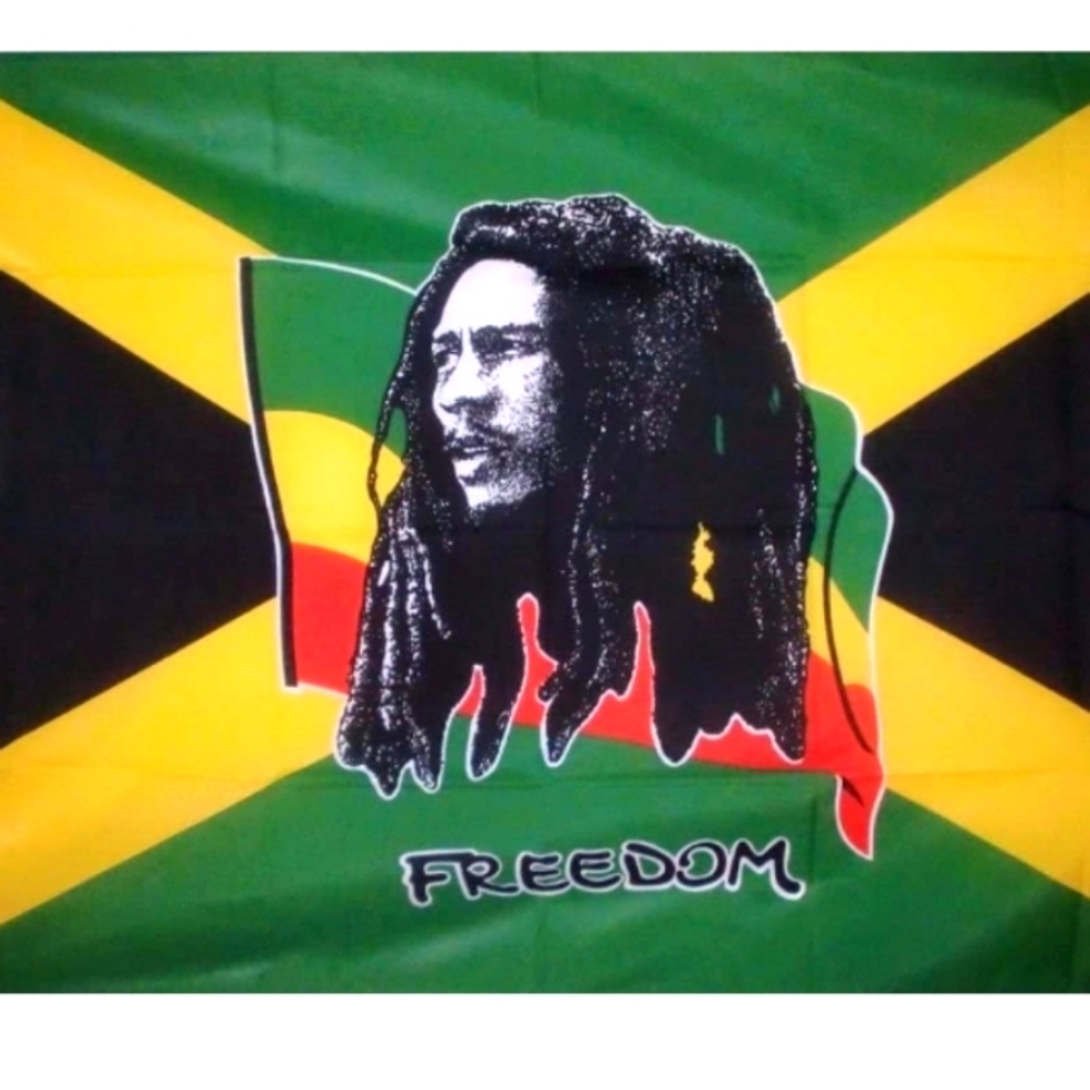 Vintage Bob Marley tapestrie Flag 3x5 wall size - Picture 1 of 7